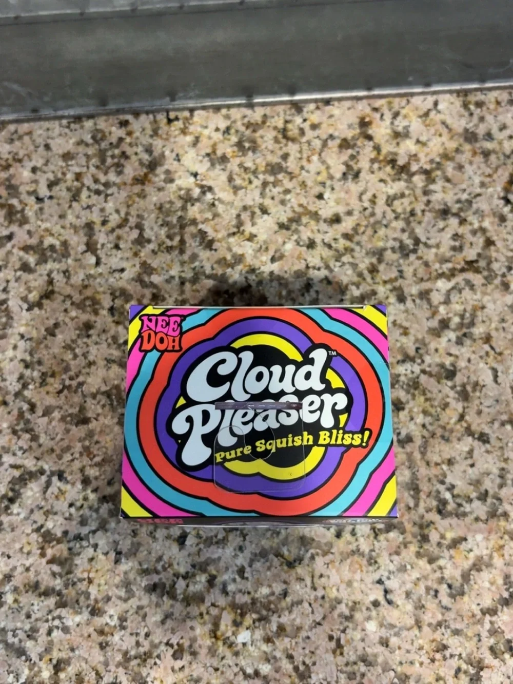NeeDoh Cloud Pleaser Soft Squish Toy - Purple/Pink Cloud